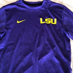 Long Sleeve LSU Nike Dri-Fit